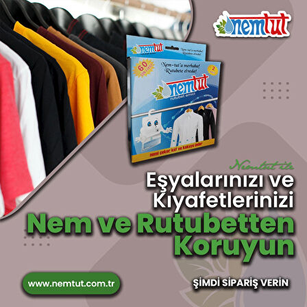 Rutubet Giderici Nem Emici Koku Küf Ve Korozyon Önleyici 3 Kutu 6 Paket 3 Kg