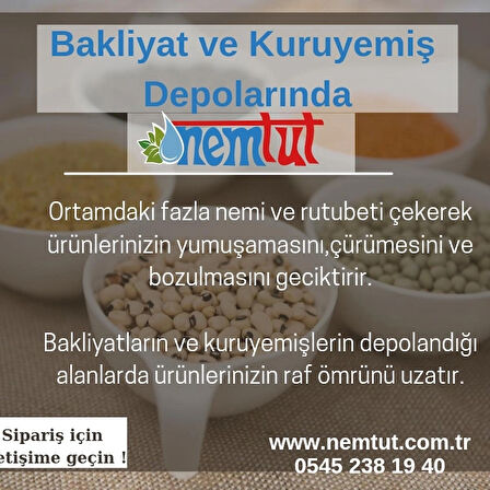 Rutubet Giderici Nem Emici Koku Küf Ve Korozyon Önleyici 2 Kutu 4 Paket 2 Kg