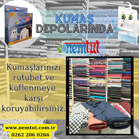 Rutubet Giderici Nem Emici Koku Küf Ve Korozyon Önleyici 5 Kutu 10 Paket 5 Kg