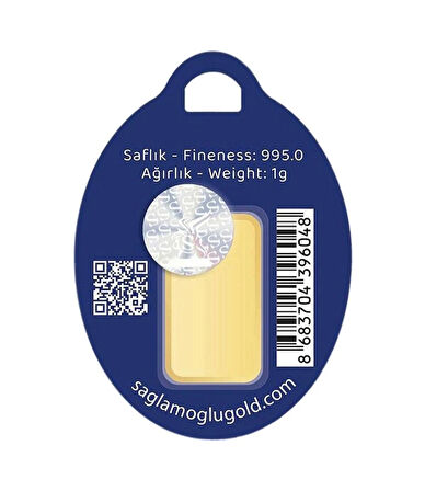 EG KUYUMCULUK 1 gr 24 Ayar Sağlamoğlu Gram Altın