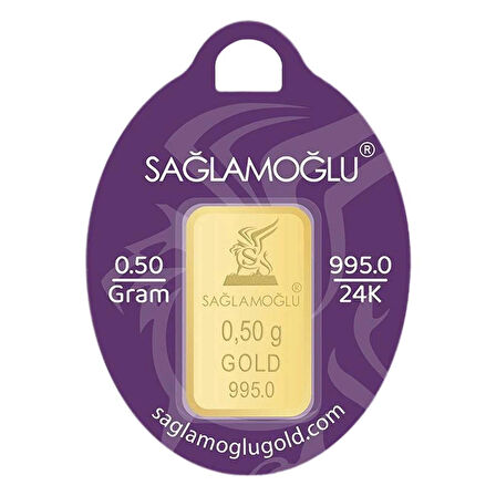EG Kuyumculuk 0.50 gr 24 Ayar Sağlamoğlu Gram Altın