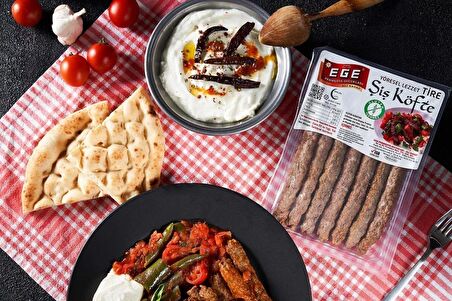 GLUTENSİZ TİRE ŞİŞ KÖFTE (Coğrafi İşaretli) 1KG