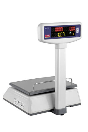 Ege Led V3 T Boyun 15 Kg X 2 / 5 gr Fiyat Hesaplamalı Terazi