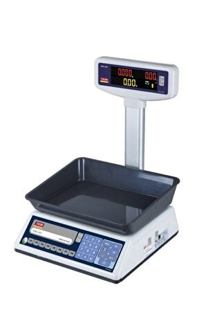 Ege Led V2 T Boyun 30 Kg X 5 / 10 Gr Fiyat Hesaplamalı Terazi