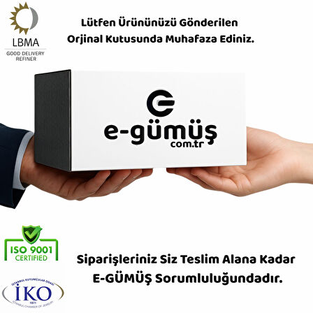 Has Gümüş 50GR (999.9) Külçe Gümüş
