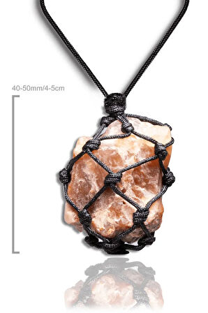 Sertifikalı Ayarlanabilir Doğal Kırmızı Opal Taşı Kolye