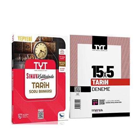 Sınav Yayınları TYT Tarih Soru ve Marka Deneme Seti 2 Kitap