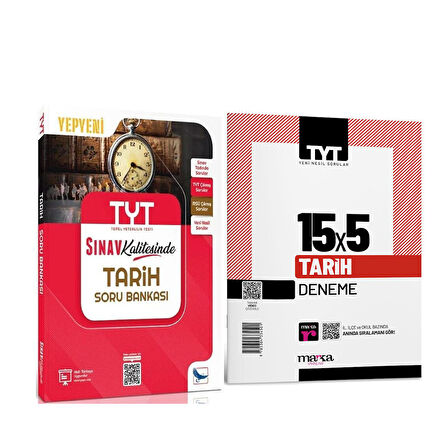Sınav Yayınları TYT Tarih Soru ve Marka Deneme Seti 2 Kitap