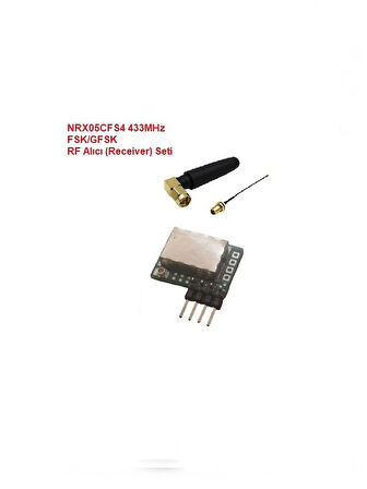 433MHz FSK/GFSK RF Alıcı Seti (NRX05CFS4-SET)