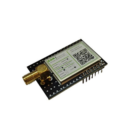 NTR09RSH8 868MHz RF LoRa Transceiver Modülü (SX1262, SAW Filtre, TCXO, RF Ekran, +20dBm, SMA RF Konnektör)