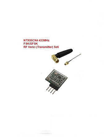 433MHz FSK/GFSK RF Verici Seti (NTX05CN4-SET)