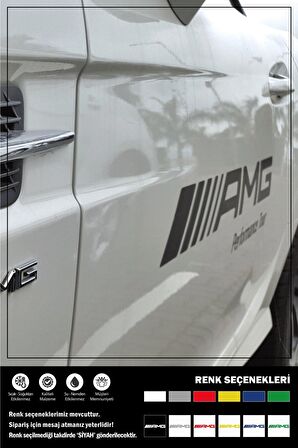 AMG STICKER 20 x 3 cm