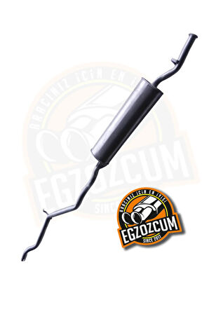 Tempra komple egzoz takımı susturucu eksoz.. Uyumlu