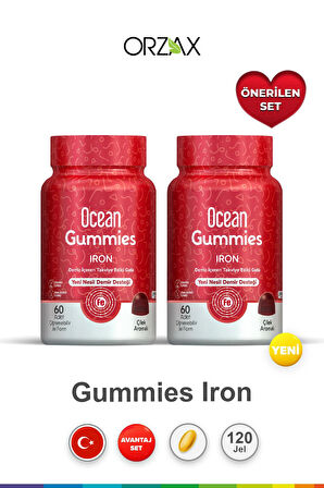 Ocean Gummies Iron 60 Jel Form 2 Adet