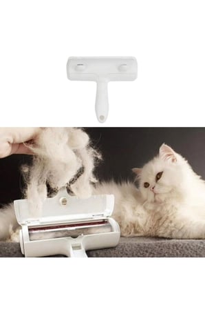3 Adet Hazneli Tüy Toplama Aleti – Kıyafet, Halı, Koltuk Ve Yatak İçin Evcil Hayvan Tüyü Temizleyici, Pet Hair Remover, Lint Remover