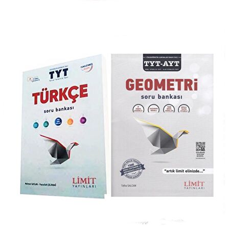 TYT Türkçe ve Geometri Soru Bankası 2 Kitap Set