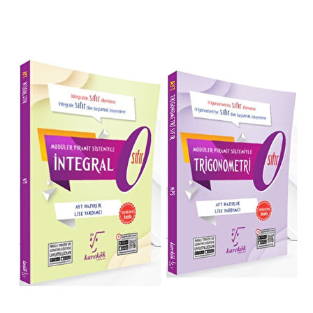 Karekök Yayınları Türev ve İntegral Sıfır 2 Kitap Set