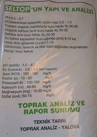 Özel Karışımlı Toprak 40 Litre