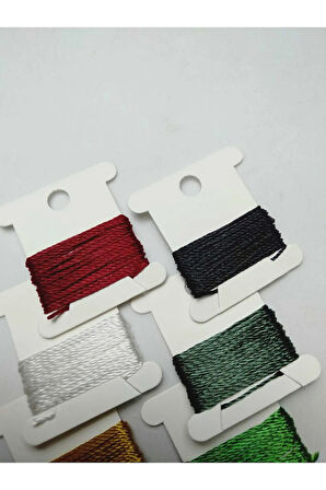 0.6 Mm 2 Metre 8 Renk Tesbih Ipi Toplam 16 Metre