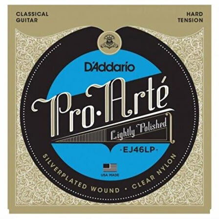 DADDARIO EJ46LP PRO-ARTE KLASİK GİTAR TEL SETİ, LIGHTLY POLISHED