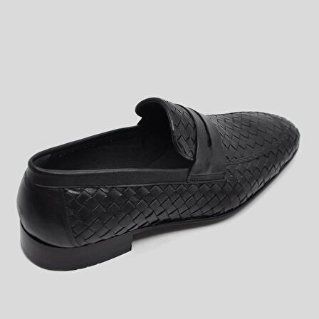 Fosco 2090 Erkek Örgülü Neolit Taban Klasik Ayakkabı