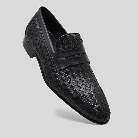 Fosco 2090 Erkek Örgülü Neolit Taban Klasik Ayakkabı