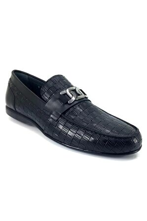 Fosco 2919 Erkek Kauçuk Taban Loafer Ayakkabı