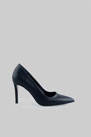 Nish Exclusive 4292 Kadın Hakiki Deri Klasik Stiletto