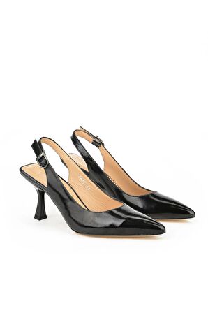 Nish Exclusive 2430 Kadın Hakiki Deri Stiletto