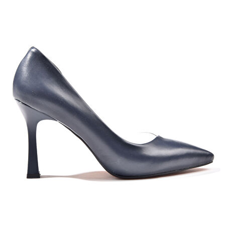 New Angel 653 Kadın Şeffaf Detaylı Klasik Stiletto