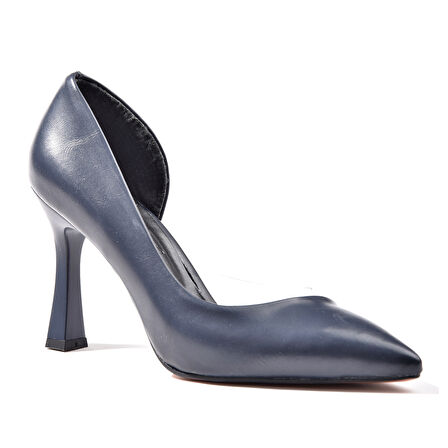 New Angel 653 Kadın Şeffaf Detaylı Klasik Stiletto
