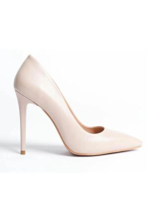 Nish Exclusive 4292 Kadın Hakiki Deri Klasik Stiletto