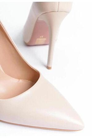 Nish Exclusive 4292 Kadın Hakiki Deri Klasik Stiletto