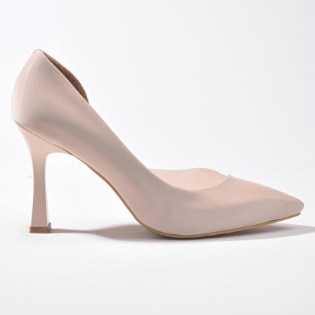 New Angel 653 Kadın Şeffaf Detaylı Klasik Stiletto