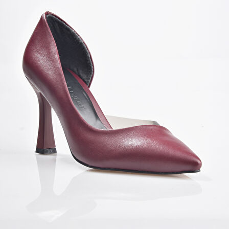 New Angel 653 Kadın Şeffaf Detaylı Klasik Stiletto