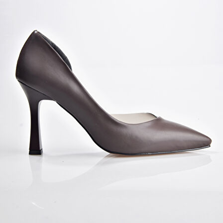 New Angel 653 Kadın Şeffaf Detaylı Klasik Stiletto