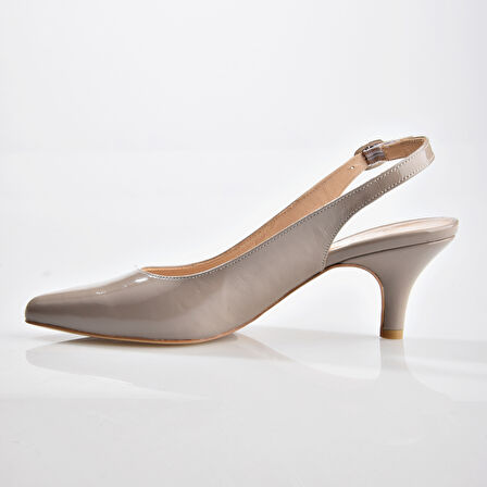 Nish Exclusive 1567 Kadın Klasik Kısa Topuklu Ayakkabı