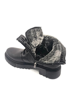 EK 25 Kadın Hakiki Deri Postal Bot