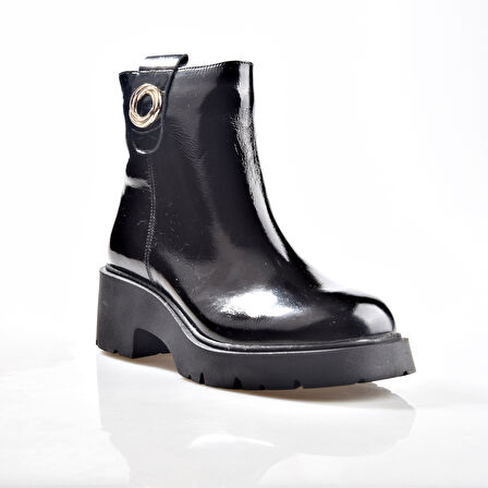 Nish Exclusive 2593 Kadın Hakiki Deri Bot