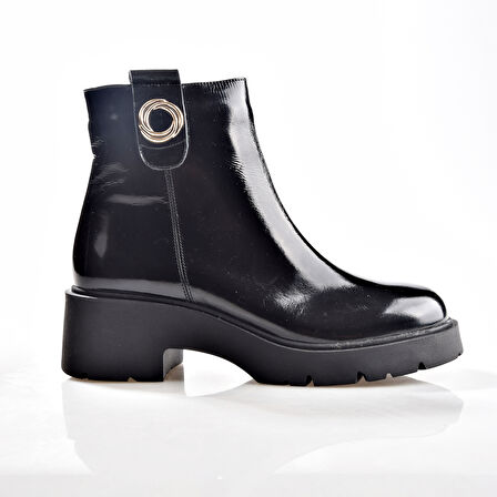 Nish Exclusive 2593 Kadın Hakiki Deri Bot