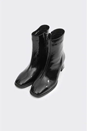 Nish Exclusive 2597 Kadın Deri Topuklu Bot