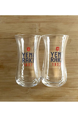 ÇAY BARDAĞI FORMUNDA BARDAK 1937 RAKI BARDAĞI 2 ADET