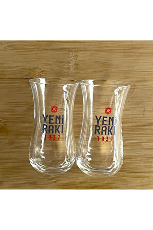 ÇAY BARDAĞI FORMUNDA BARDAK 1937 RAKI BARDAĞI 2 ADET