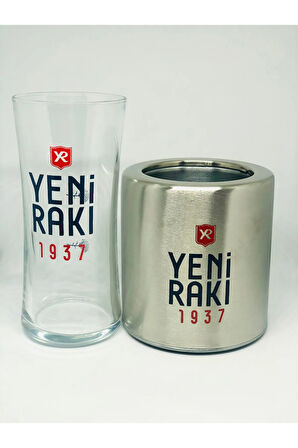 1 Adet Rakı Bardağı 1 Adet Metal Ehlikeyf