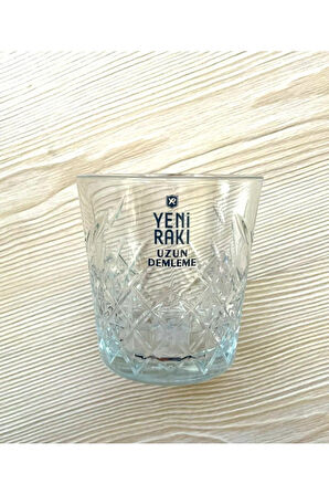 KOLEKSİYONLUK 1 ADET UZUN DEMLEME RAKISI VİSKİ BARDAĞI