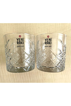 KOLEKSİYONLUK 2 ADET UZUN DEMLEME RAKISI VİSKİ BARDAĞI