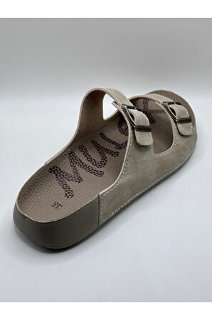 Günlük Giyim Ortopedik İki Toka Terlik