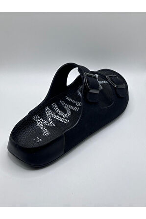 Günlük Giyim Ortopedik İki Toka Terlik