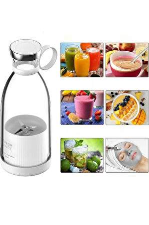 Kablosuz Şarjlı Blender | Taşınabilir Mini Smoothie Hazırlayıcı