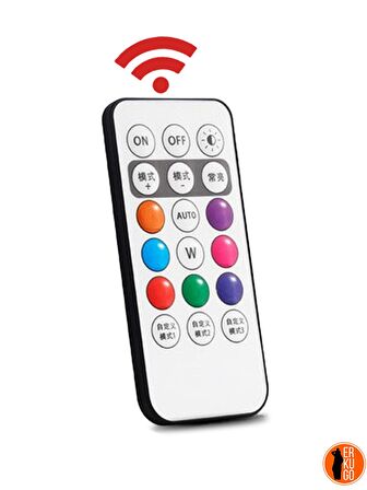 Uzaktan Kumandalı Çakar Led Kumandası / RF Wireless Kumanda / Yedek Kumanda